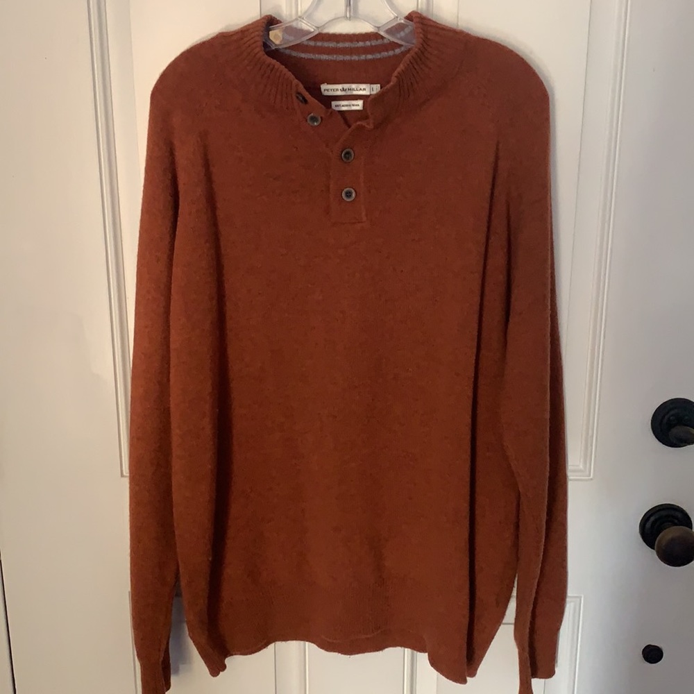 Peter Millar Pullover 100% Merino Wool Sweater